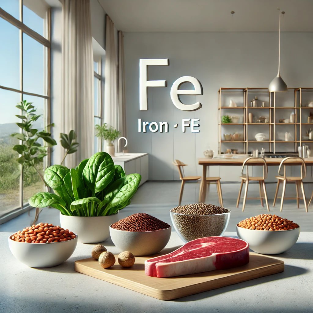 Para tener más energía y vitalidad, añade a tu dieta alimentos ricos en hierro: